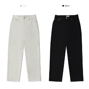 Noir-J Straight jean