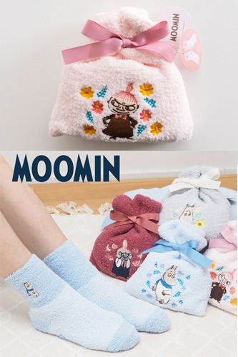 스몰 플래닛 MOOMIN 모코모코 양말 in 건착