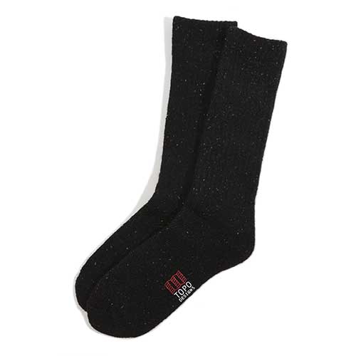 토포디자인 아웃도어 양말 MOUNTAIN SOCKS 블랙