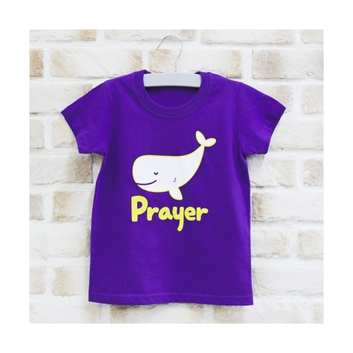 요나의 기도 티셔츠 - 퍼플 (50장 이상 제작가능)