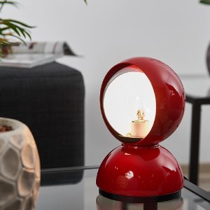 Artemide Eclisse 아르떼미데 에클리쎄 레드 테이블 램프