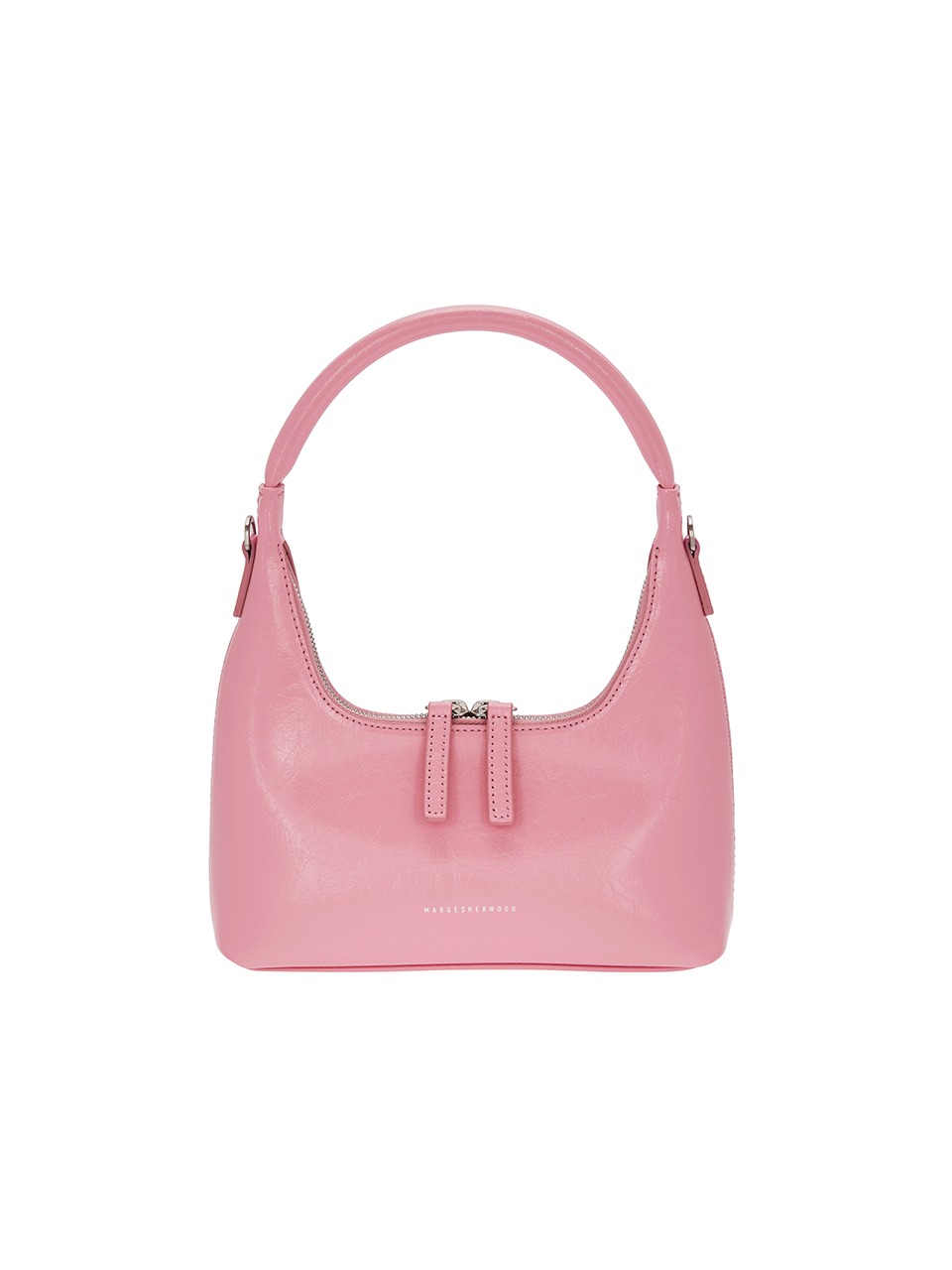 ☆MARGE SHERWOOD☆ HOBO MINI STRAP candy pink crinkle HOBO MINI+STRAP_candy pink crinkle - MARGESHERWOOD