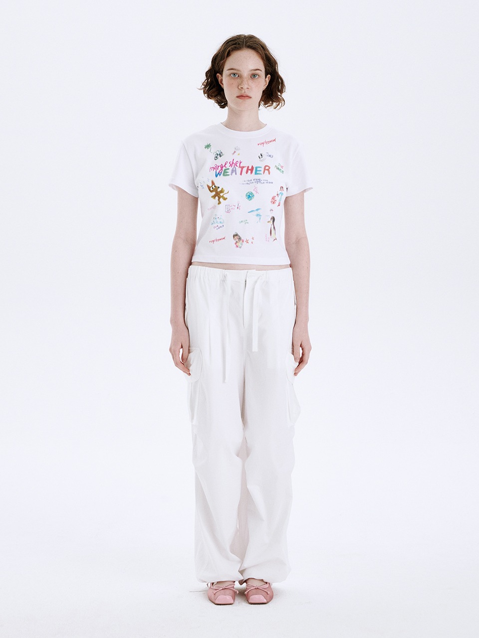 [Margesherwood ] / ☆COTTON OUTPOCKET STRING PANTS/off white COTTON OUTPOCKET STRING PANTS_off white - MARGESHERWOOD