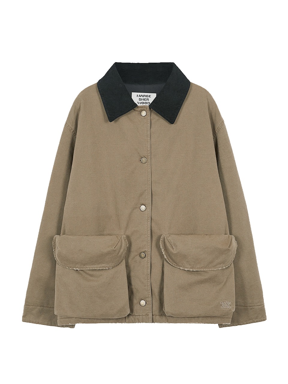 【MARGE SHERWOOD】 VINTAGE WASHED SHORT WORK JACKET e105041c2c586ec3497b8227a24062