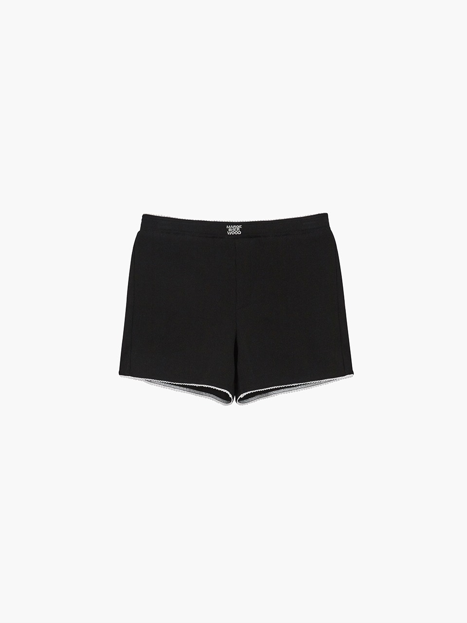 韓国【MARGE SHERWOOD】 TRIMMING RIP SHORTS 全2色 Margesherwood] / TRIMMING RIP SHORTS / melange grey