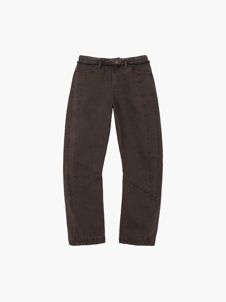 [Margesherwood ] / ☆ SPAN SLIM BOOTSCUT JEANS / black DENIM - MARGESHERWOOD