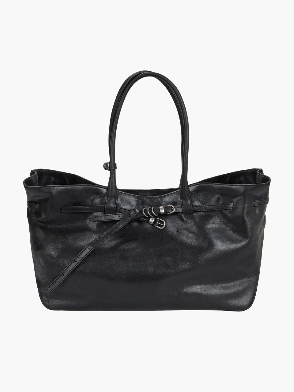 MARGESHERWOOD | Boston Leather Top Handle Bag | Women | Lane