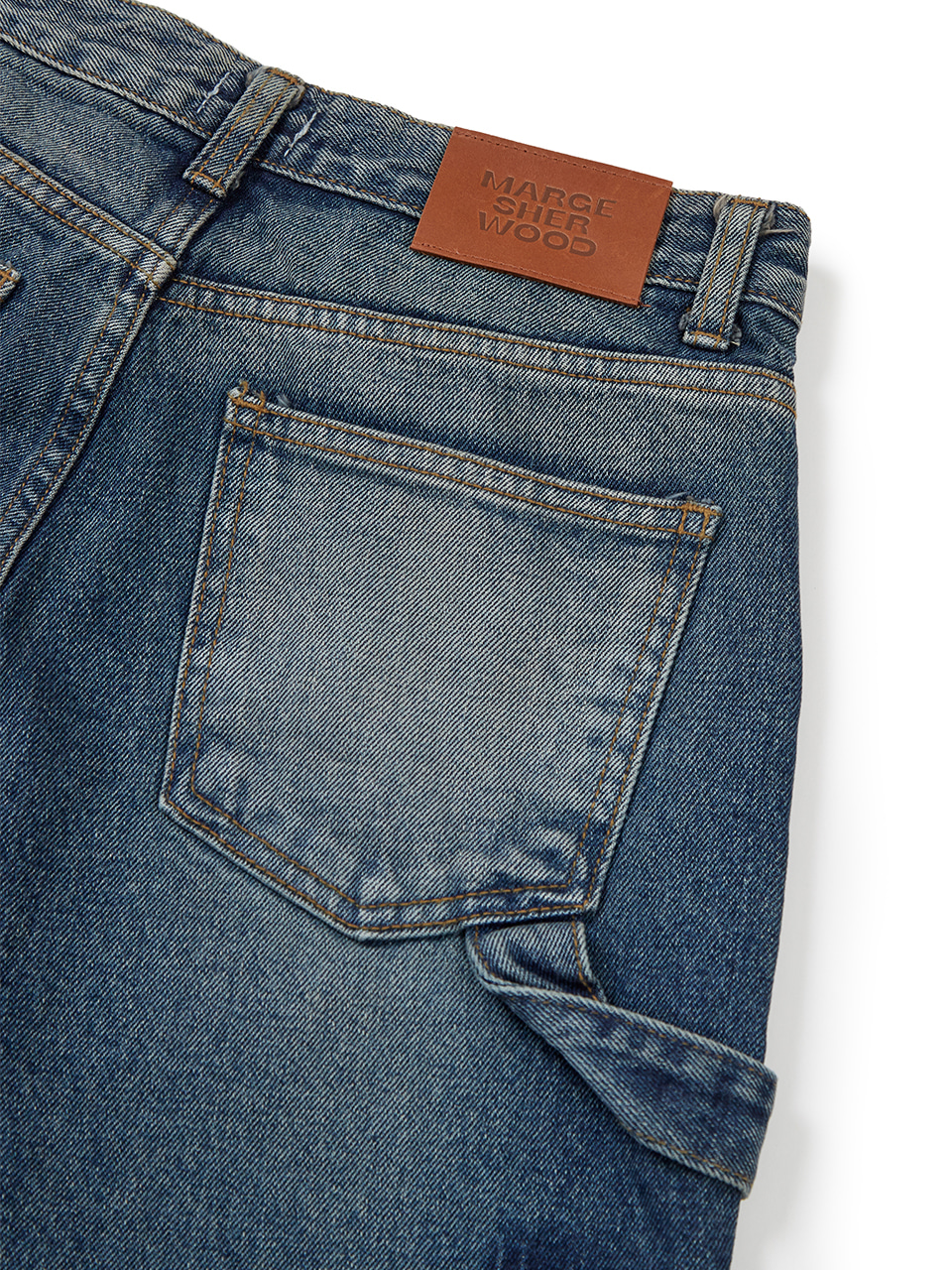 POCKET WASHED DENIM_blue - MARGESHERWOOD