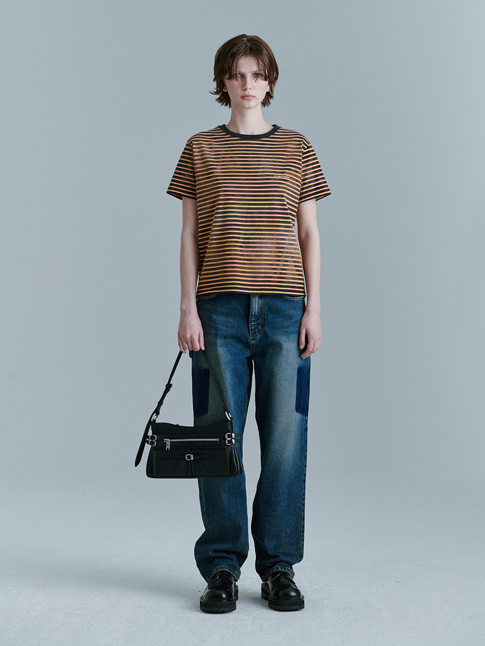 [Margesherwood ] / ☆ POCKET WASHED DENIM / blue POCKET WASHED DENIM_blue - MARGESHERWOOD