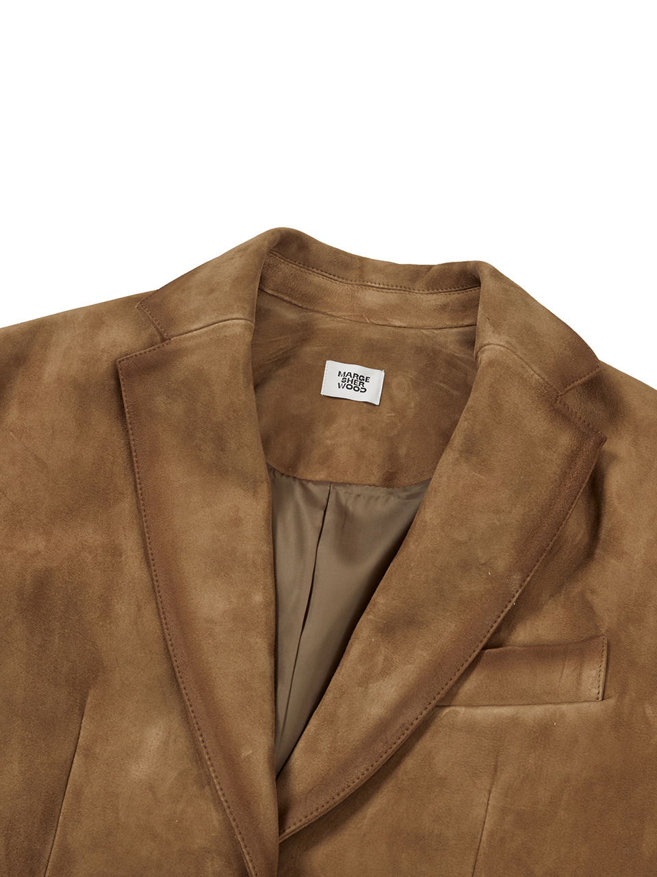 [Margesherwood ] / ☆ SUEDE BRUSHED JACKET / camel Designer fashion, Seoul-fully created | W Concept