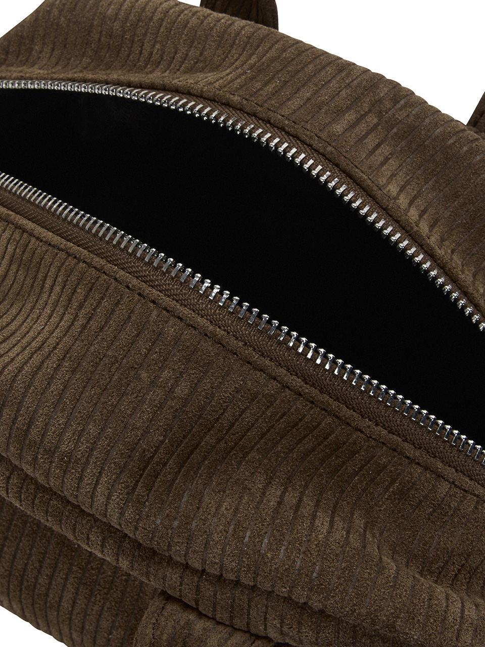 トートバッグ [Margesherwood] / SOFT BOWLING BAG / cocoa corduroy suede MARGESHERWOOD - SOFT BOWLING BAG | HBX - Globally Curated