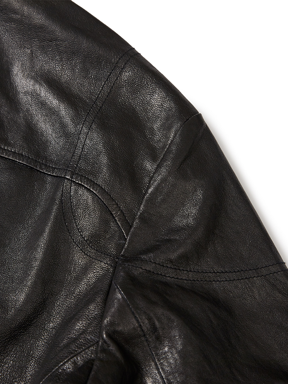 [MARGESHERWOOD] / ☆ LEATHER BIKER JACKET / black LEATHER BIKER JACKET_black - MARGESHERWOOD