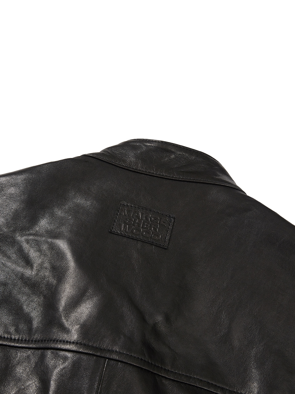 LEATHER BIKER JACKET_black - MARGESHERWOOD