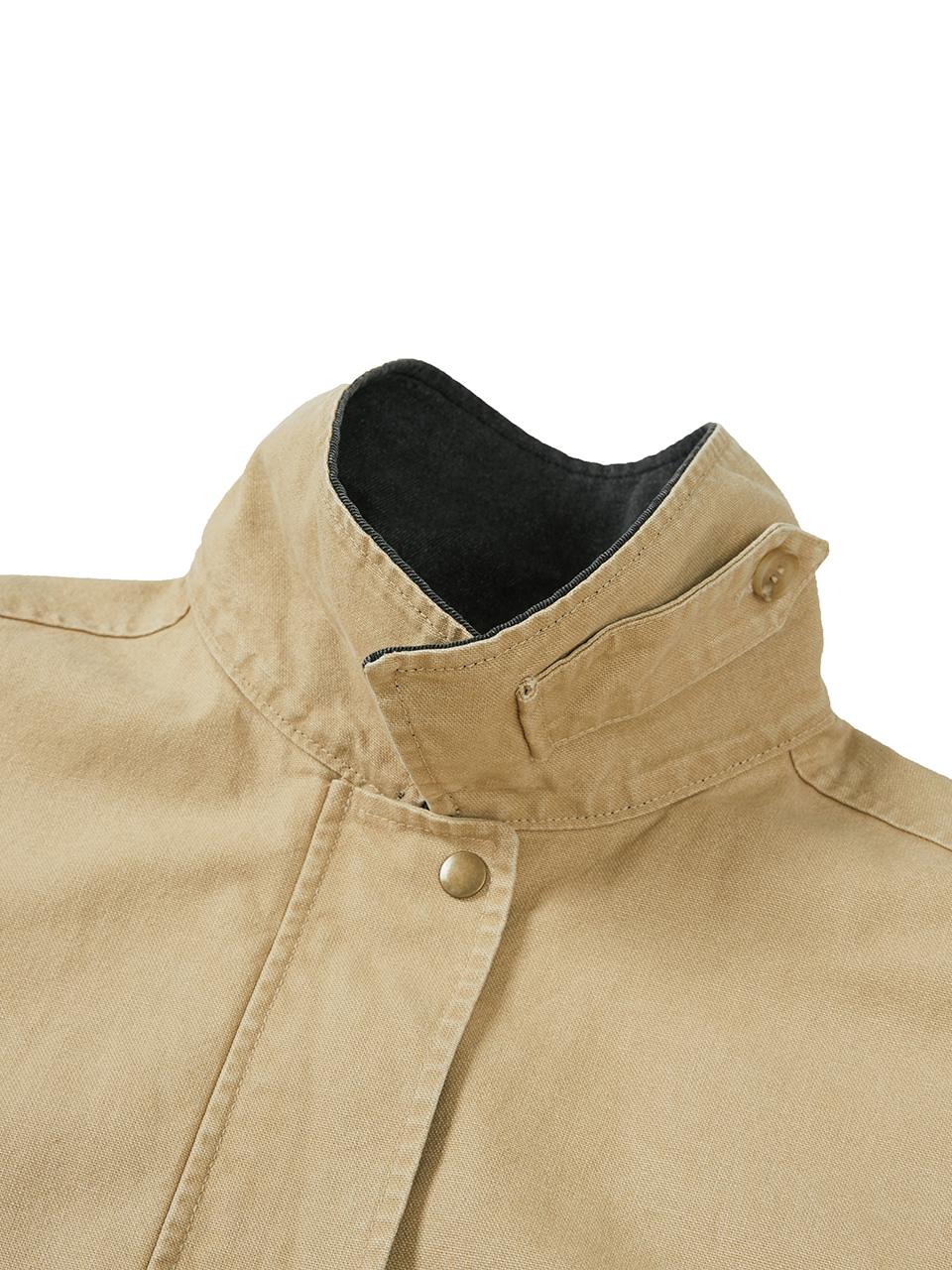 [MARGESHERWOOD] / ☆ VINTAGE WASHED WORK JACKET / beige VINTAGE WASHED SHORT WORK JACKET_beige - MARGESHERWOOD