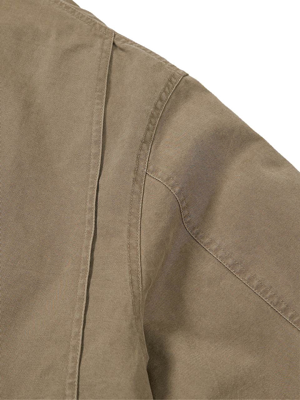 VINTAGE WASHED SHORT WORK JACKET_beige - MARGESHERWOOD