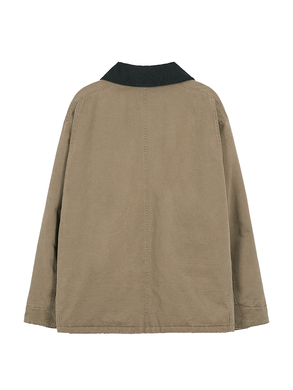 [Margesherwood ] / ☆ VINTAGE WASHED SHORT WORK JACKET/beige VINTAGE WASHED SHORT WORK JACKET_beige - MARGESHERWOOD