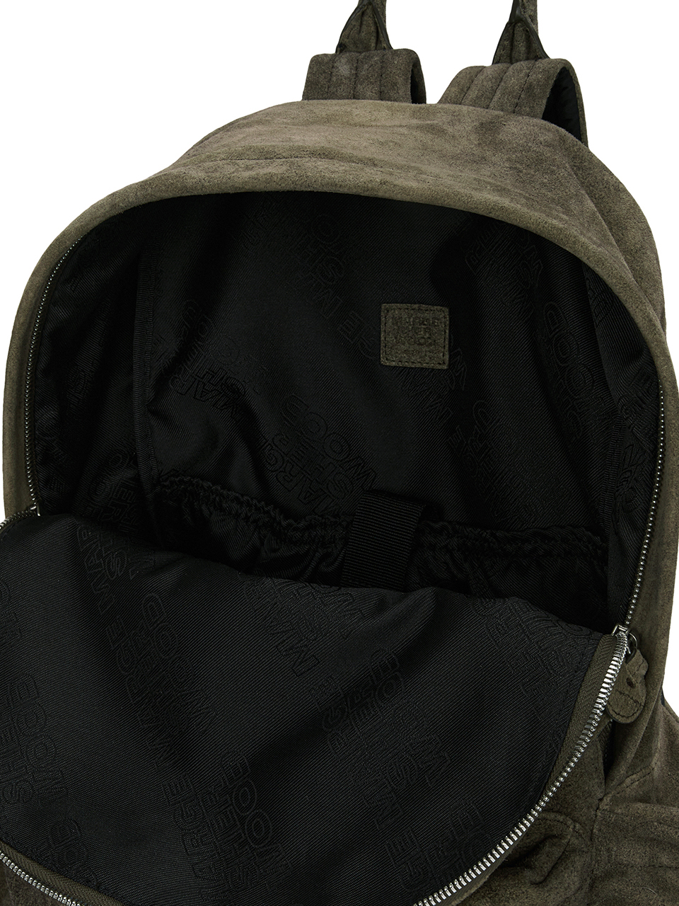 3 POCKET BACKPACK_dusty beige suede - MARGESHERWOOD