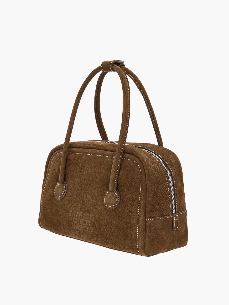 ★正規品★ 【MARGESHERWOOD】 SOFT TOTE MINI nubuck 韓国人気 SOFT TOTE_chestnut nubuck - MARGESHERWOOD