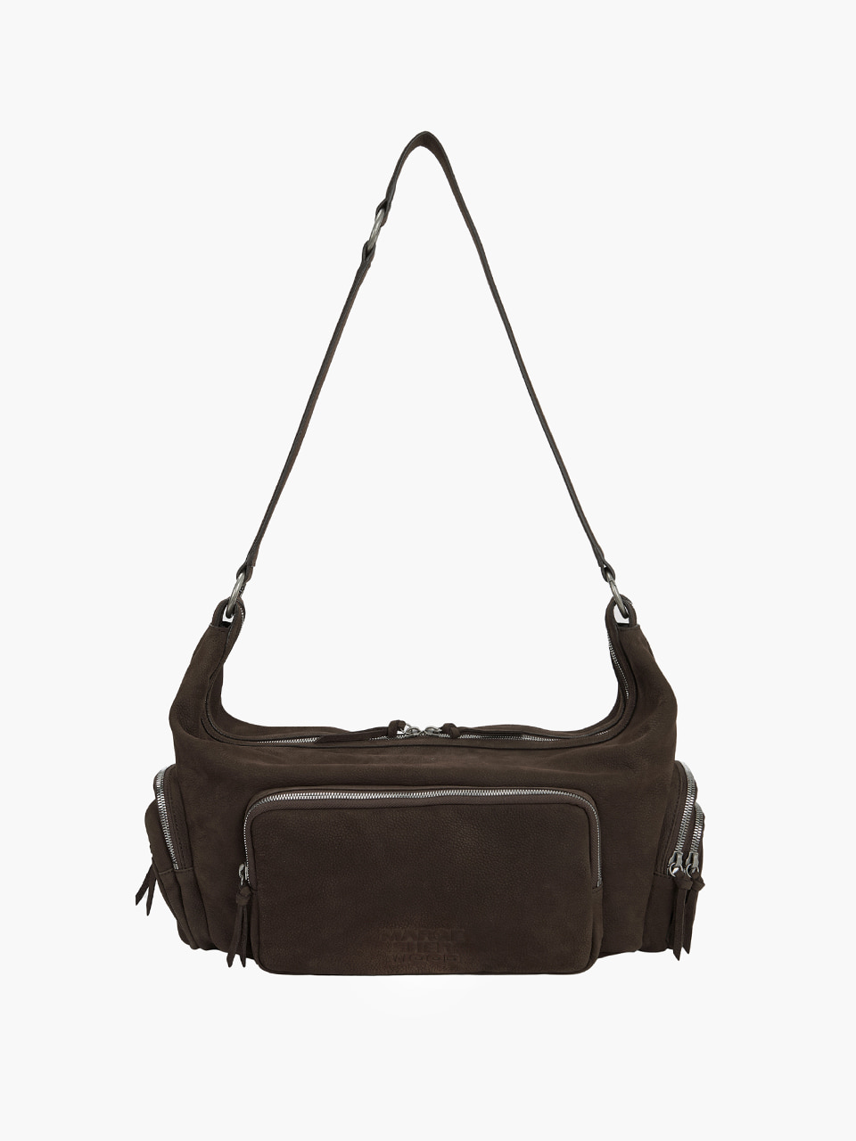 [Margesherwood ] / ☆ CITY HOBO EW / black suede MARGESHERWOOD CITY HOBO EW BAG