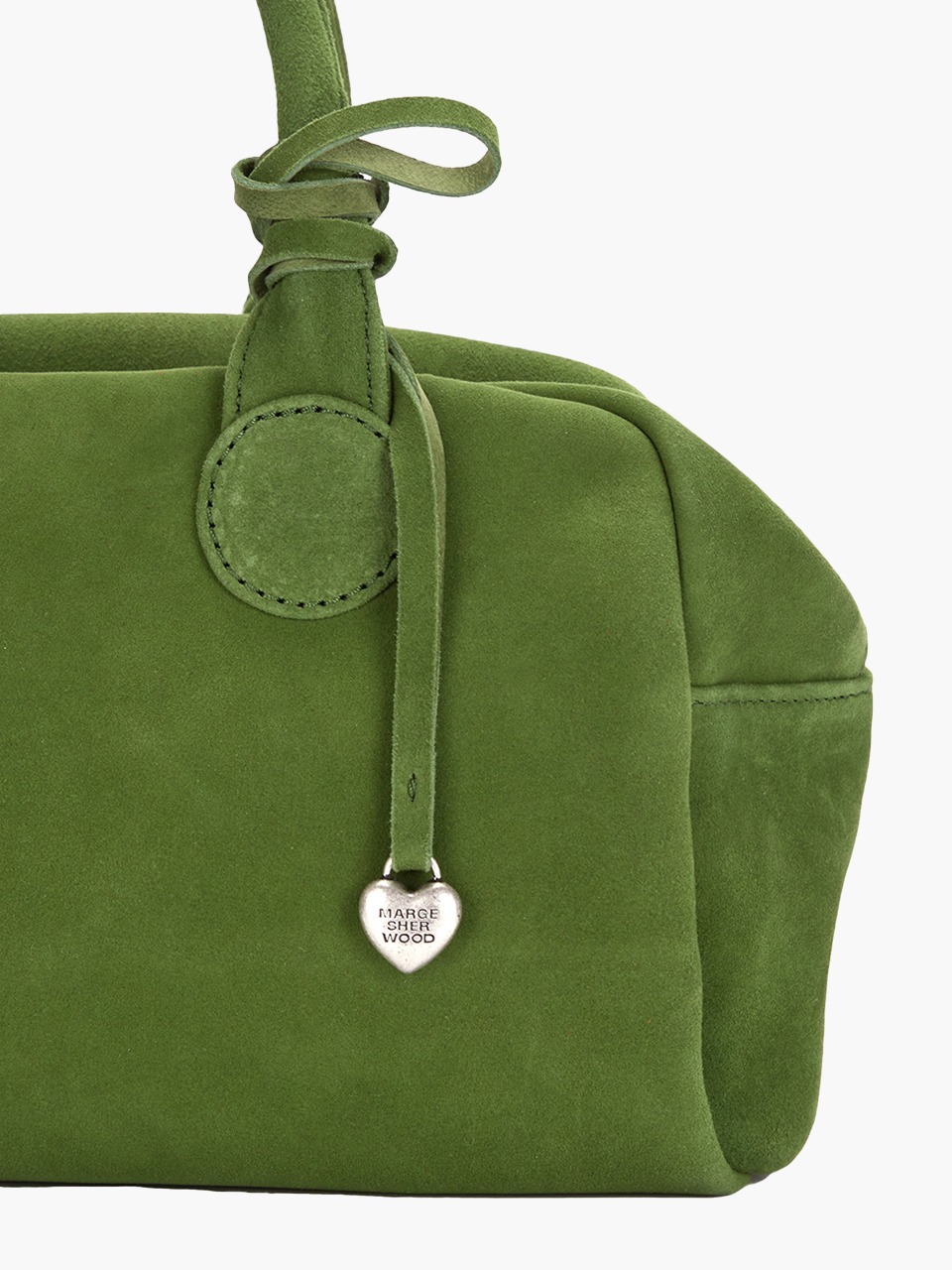 ファッション雑貨・小物その他 [Margesherwood] / HEART CHARM / hazelnut suede MUSINSA | MARGESHERWOOD HEART CHARM_hazelnut suede