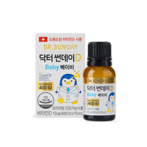 닥터썬데이D 베이비 400IU 액상 비타민D 15ml