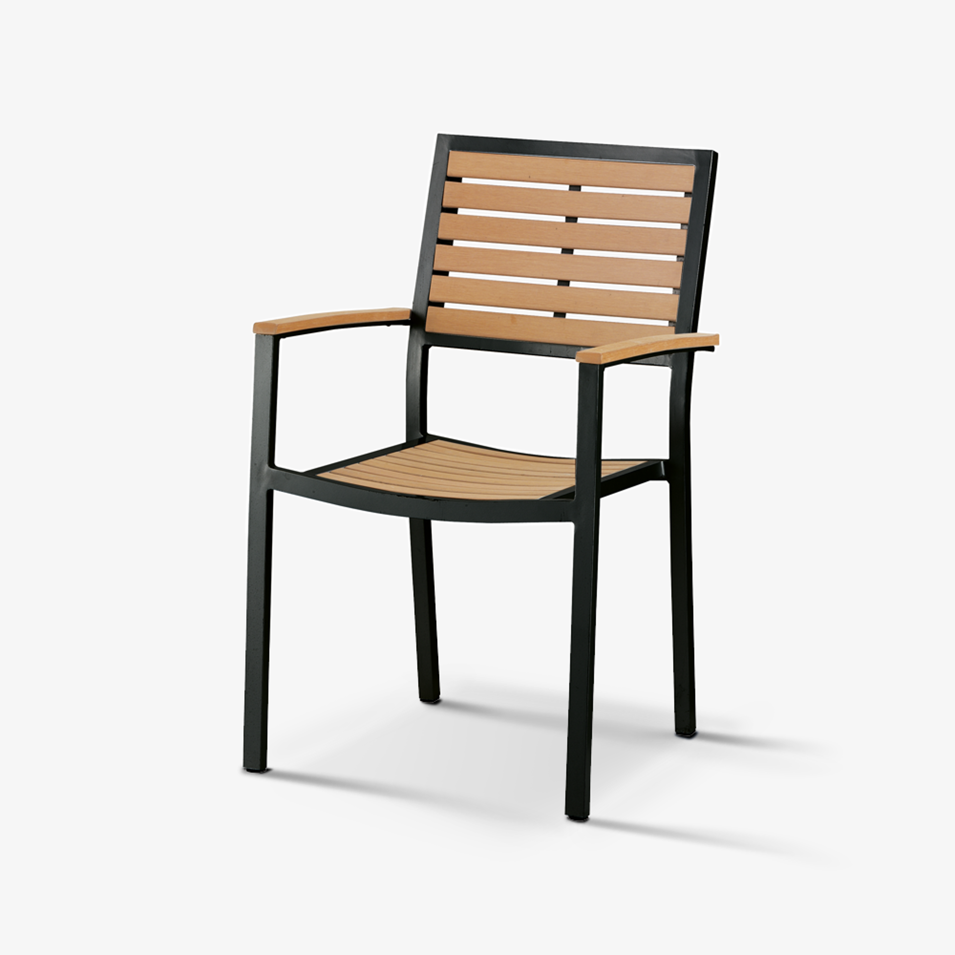 C5175 신디-A(의자) 수지목 알루미늄 실내 체어 1인 의자 카페 정원 테라스 펜션 