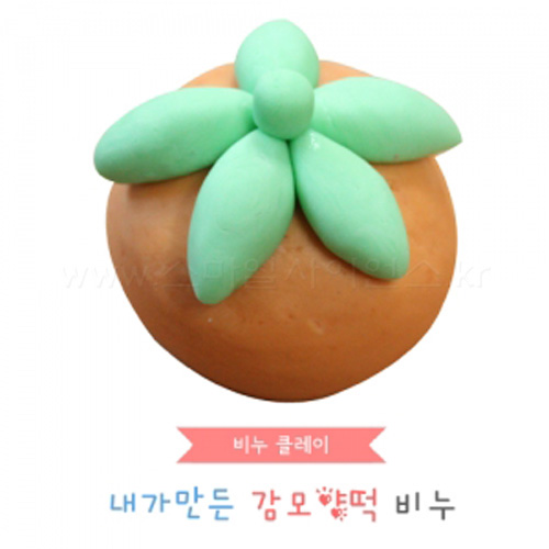 [비누클레이] 감모양떡비누(레몬향)-10인용