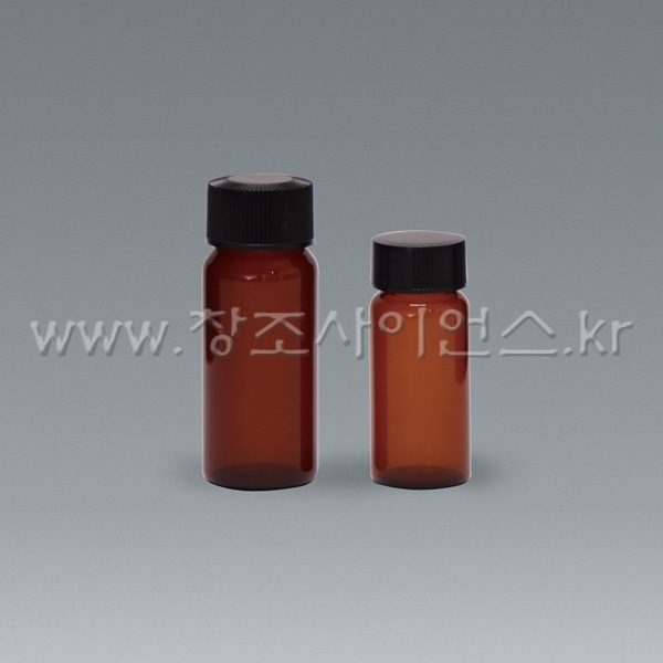 (KSIC-4130)스크류캡바이알병(갈색 15ml~25ml)