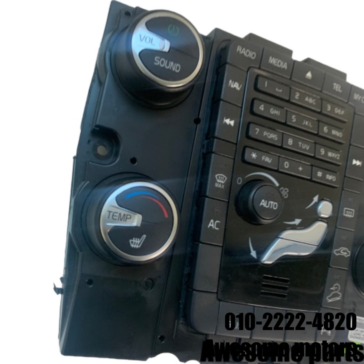 볼보 XC70 D5 3세대 중앙 콘솔 컨트롤 패널 30795271