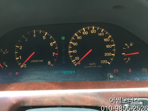 [중고] sm525v 하이비전 하이비젼 오토 계기판  130069km (2-g-3)