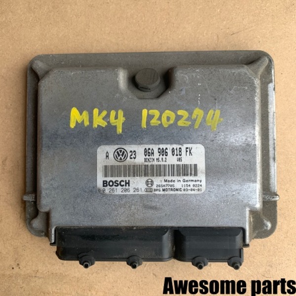 폭스바겐 골프 MK4 ecu 06a906018k 06A997019RX