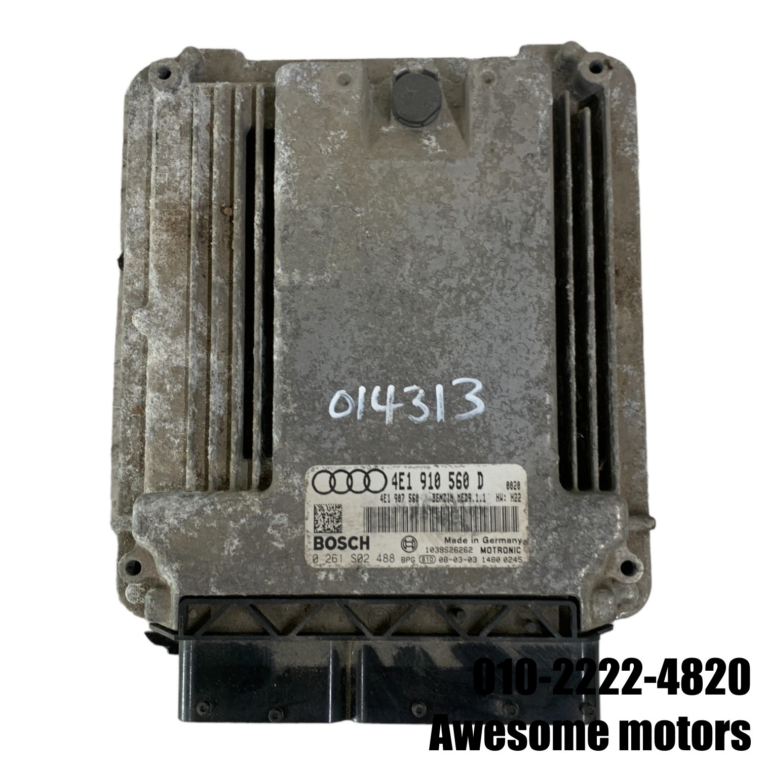 아우디 A8 (D3) ECU 4E1910560D 4E1910560DX