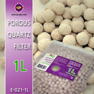 UP POROUS QUARTZ FILTER 1L / 볼형 세라믹 여과재