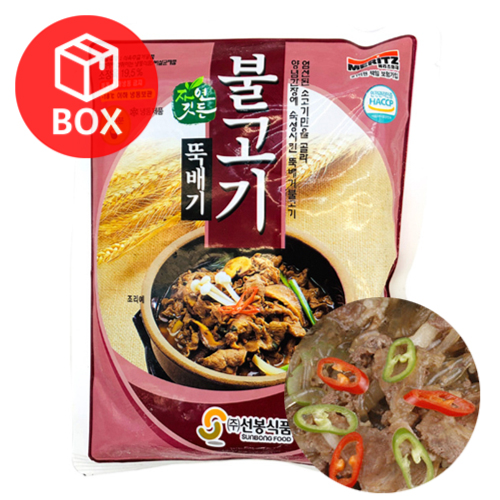 선봉식품 뚝배기불고기 420g 1박스(30개입)