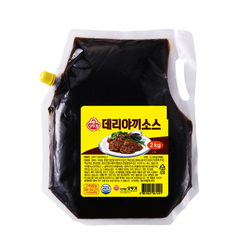 오뚜기 데리야끼소스 스파우트 2kg