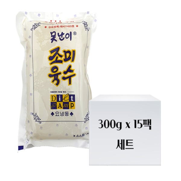 못난이 조미육수 300g 15팩 세트