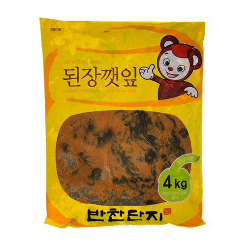 반찬단지 된장깻잎 4kg