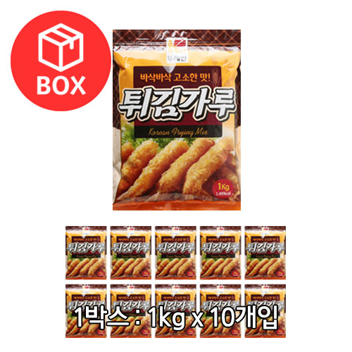 뚜레반 튀김가루 1kg 1박스(10개)