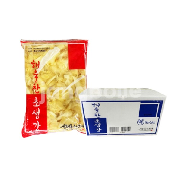 삼도 해울찬 백색감초생강  1.3kg 1박스 10개