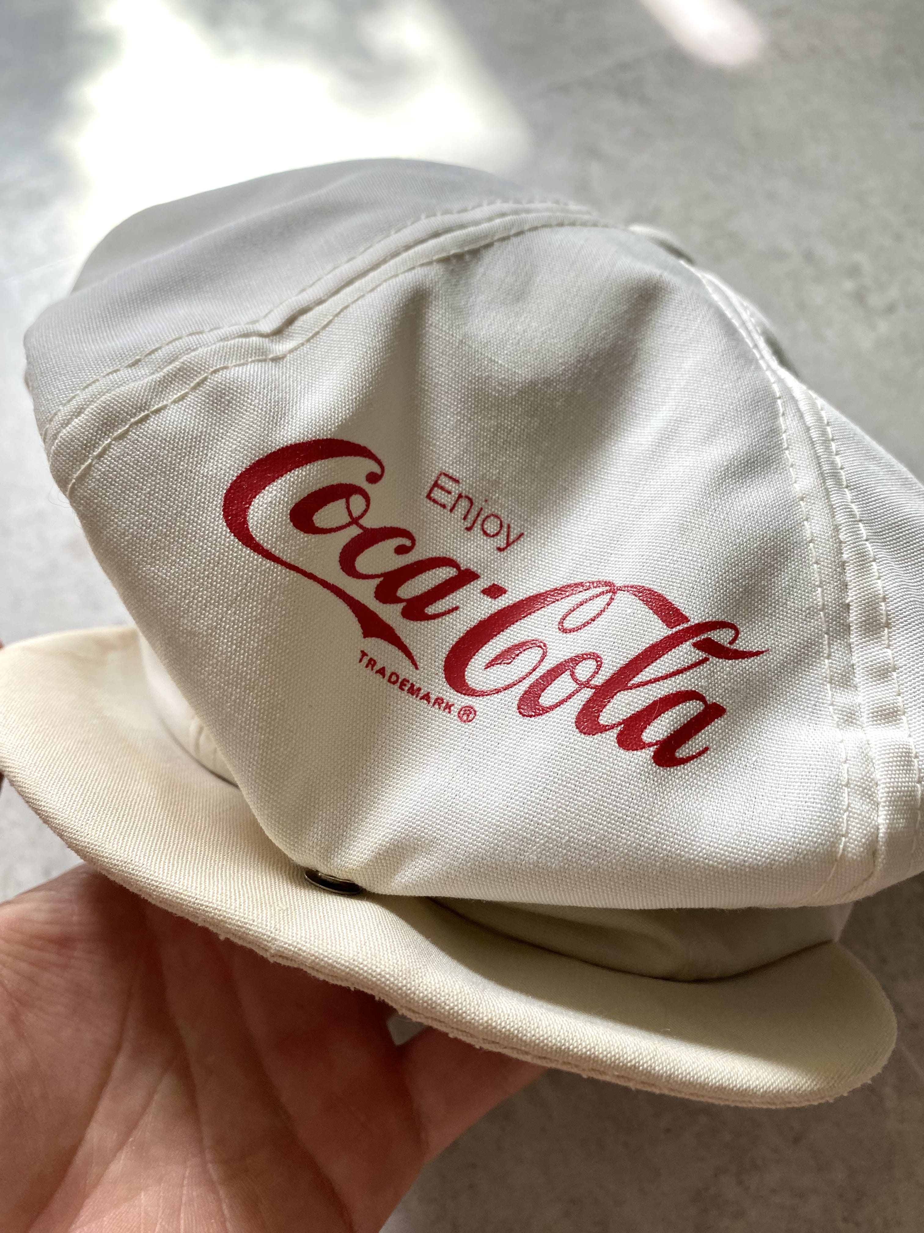 Vntg Coca Cola Newsboy Cap - 체리피커