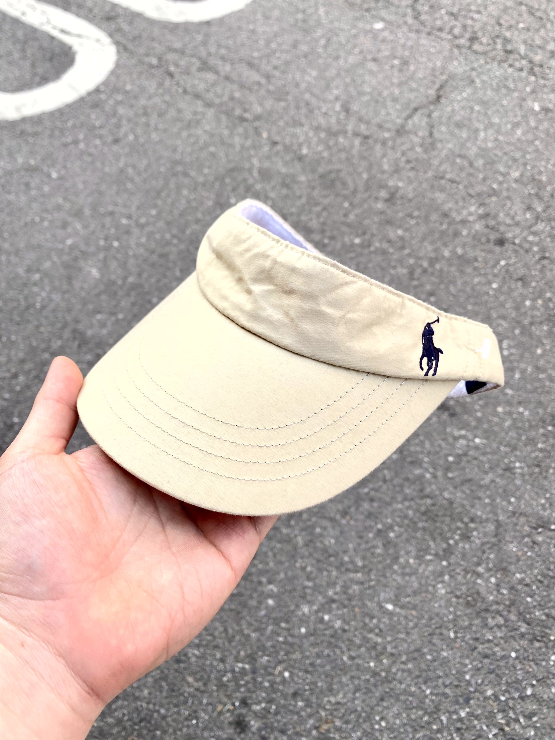 (Deadstock) 90&#039;s Ralph Lauren Golf Sun Visor Cap - 체리피커