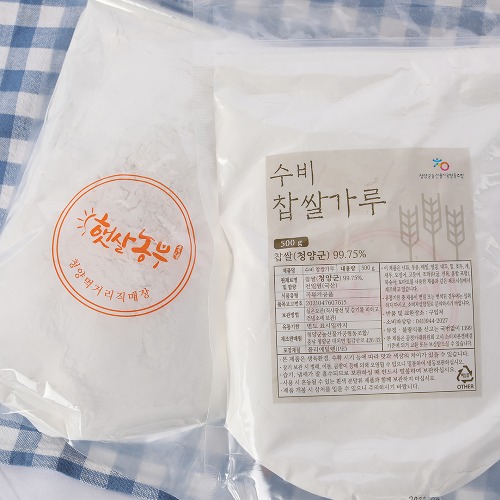 농산물가공협동조합 수비 찹쌀가루 500g