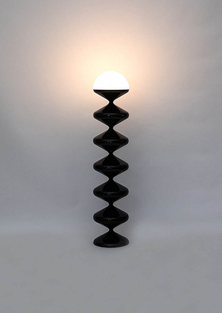 100340. Tubes floor lamp