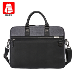 [해외] 픽텟 남자 영국 비즈니스 서류 가방 핸드백 단면 방수 노트북 가방 15.6