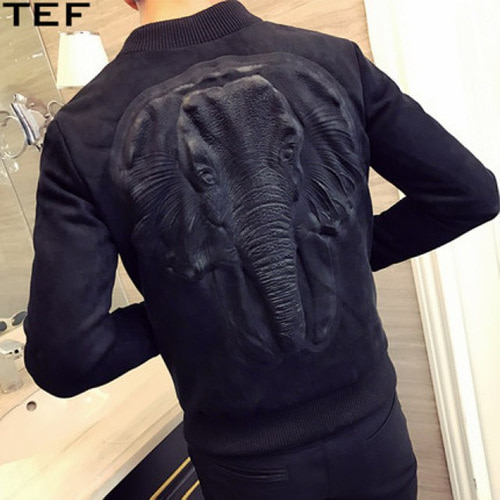 [해외] 남자 신상 자켓 잠바 코끼리 로고 정장 캐주얼 신사 야구복