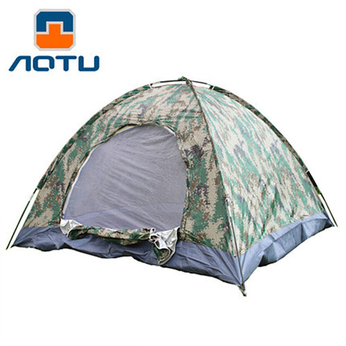 [해외]직구 야외 생존 야영 캠핑 위장 텐트 3-4인용