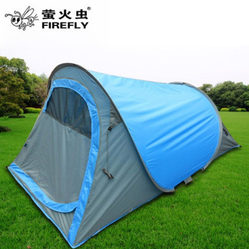 [해외]직구 FIREFLY 야외 캠핑 통기성 자동개방 텐트 (레드+그레이)
