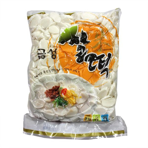 Dch (무)금성 쌀떡(떡국떡)3kgX4개