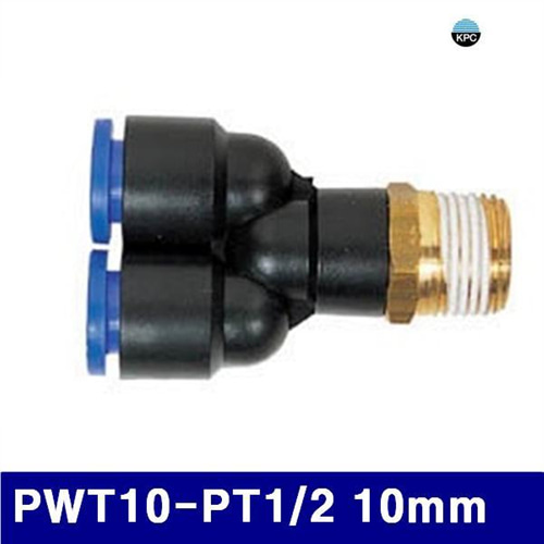 Dch 코리아뉴매틱 6221678 원터치피팅(PWT타입) PWT10-PT1/2 10mm (봉(5EA))