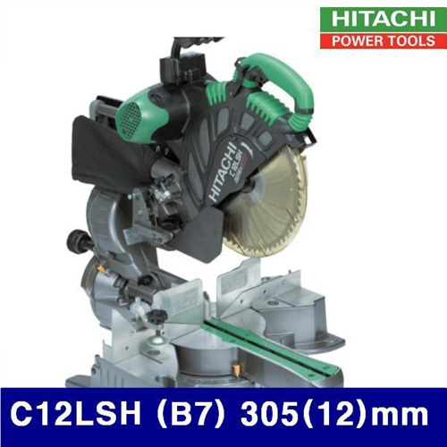 Dch (화물착불)HITACHI 643-0608 슬라이드 각도절단기 C12LSH (B7) 305(12)mm (1EA)
